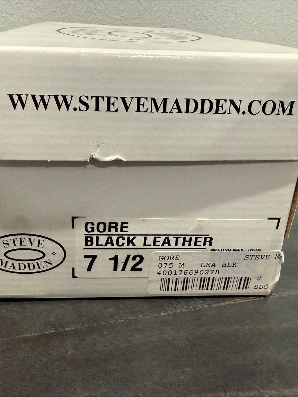 Steve Madden Black Strappy Mid-Kitten Heel Sandals - Picture 4 of 5